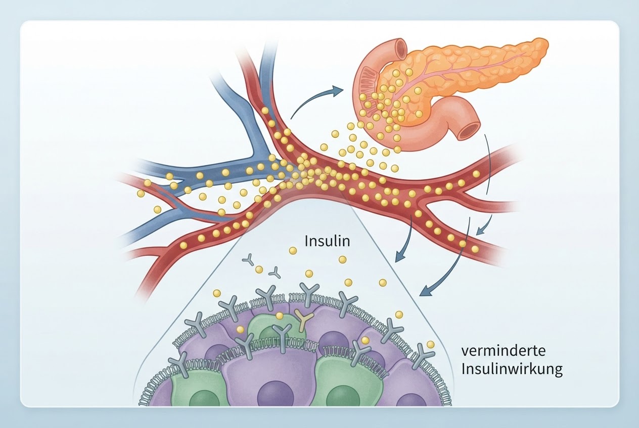 Editorial illustration for Typ-2-Diabetes: Entstehung, Diagnose und Behandlung