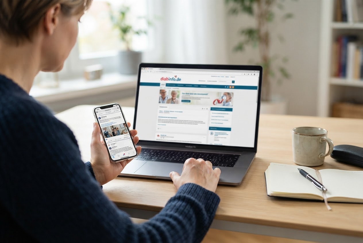 Editorial illustration for Falschinformationen über Diabetes erkennen
