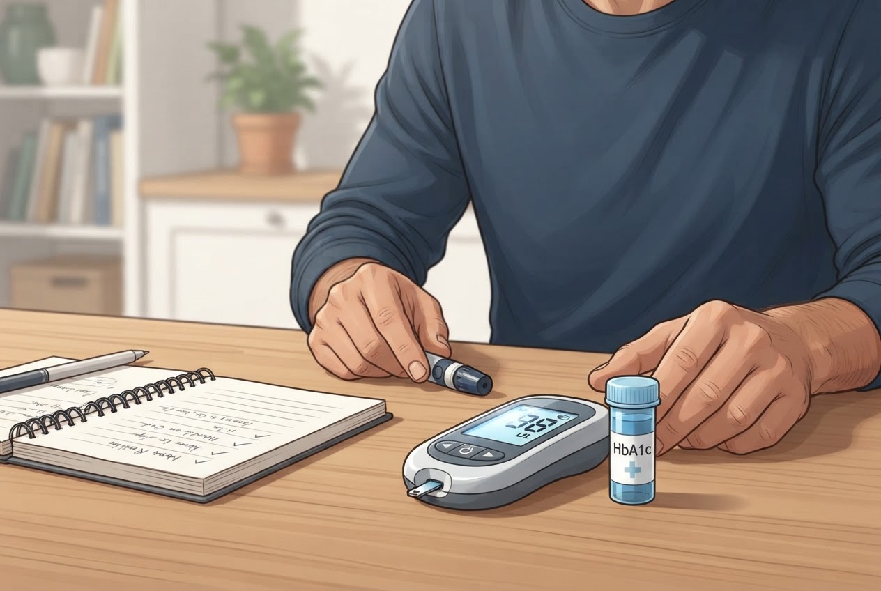 Editorial illustration for Überzuckerung erkennen: Warnsignale und Ursachen