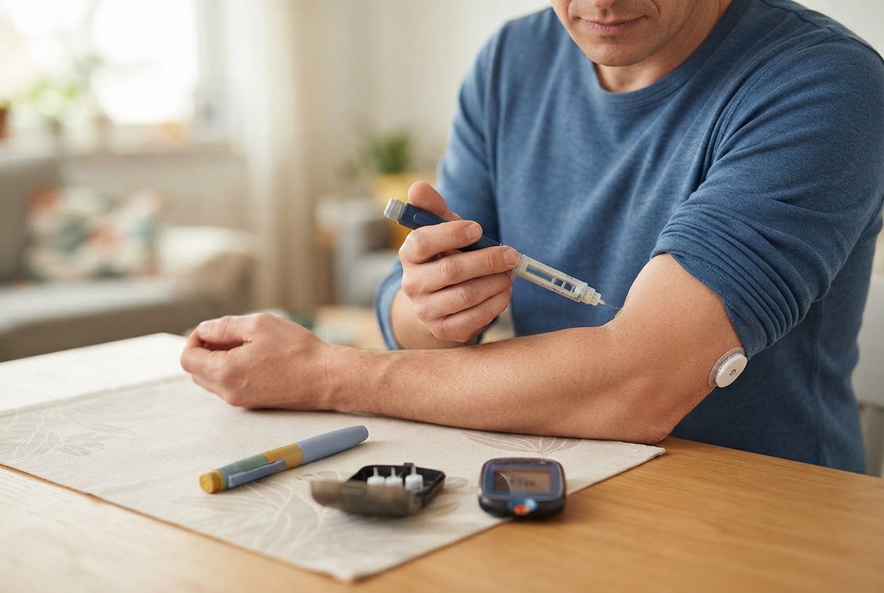 Editorial illustration for Diabetes mellitus: Symptome, Ursachen und Therapiewege